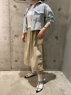 ワンピース/ホワイト/フリーサイズ