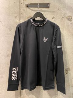 MOOK NECK LONG SHIRTS/WHITE
