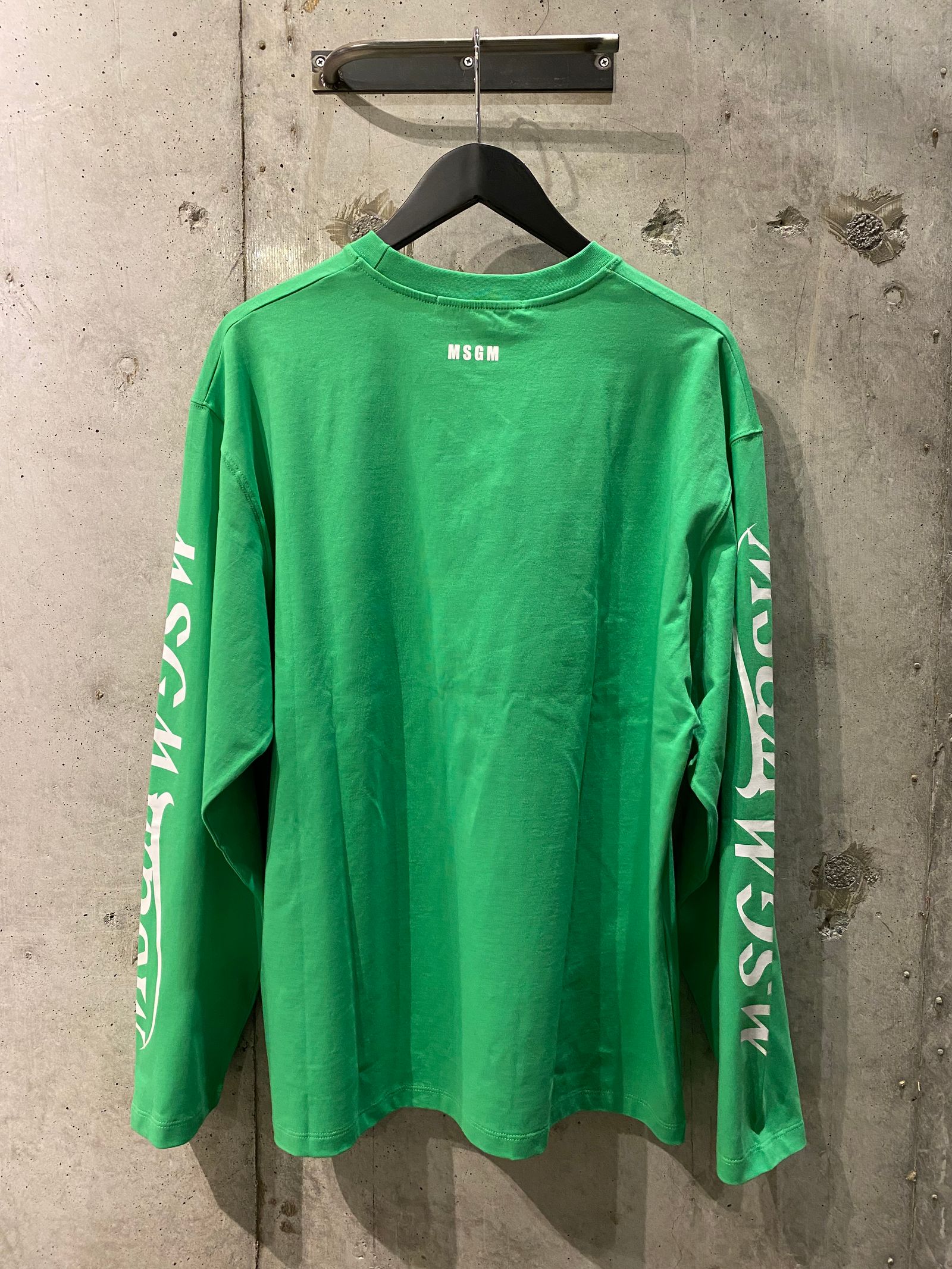 LOGO long sleeve tshirt(green)
