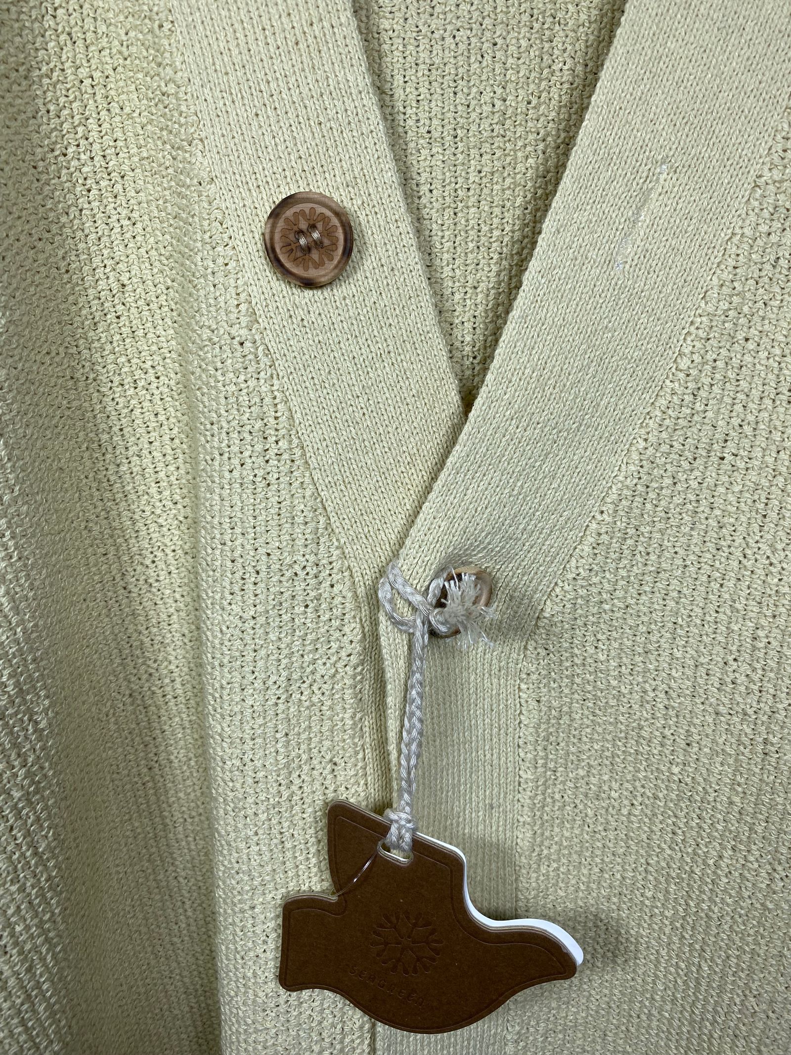KNIT CARDIGAN/MSEA24S9073/IVORY