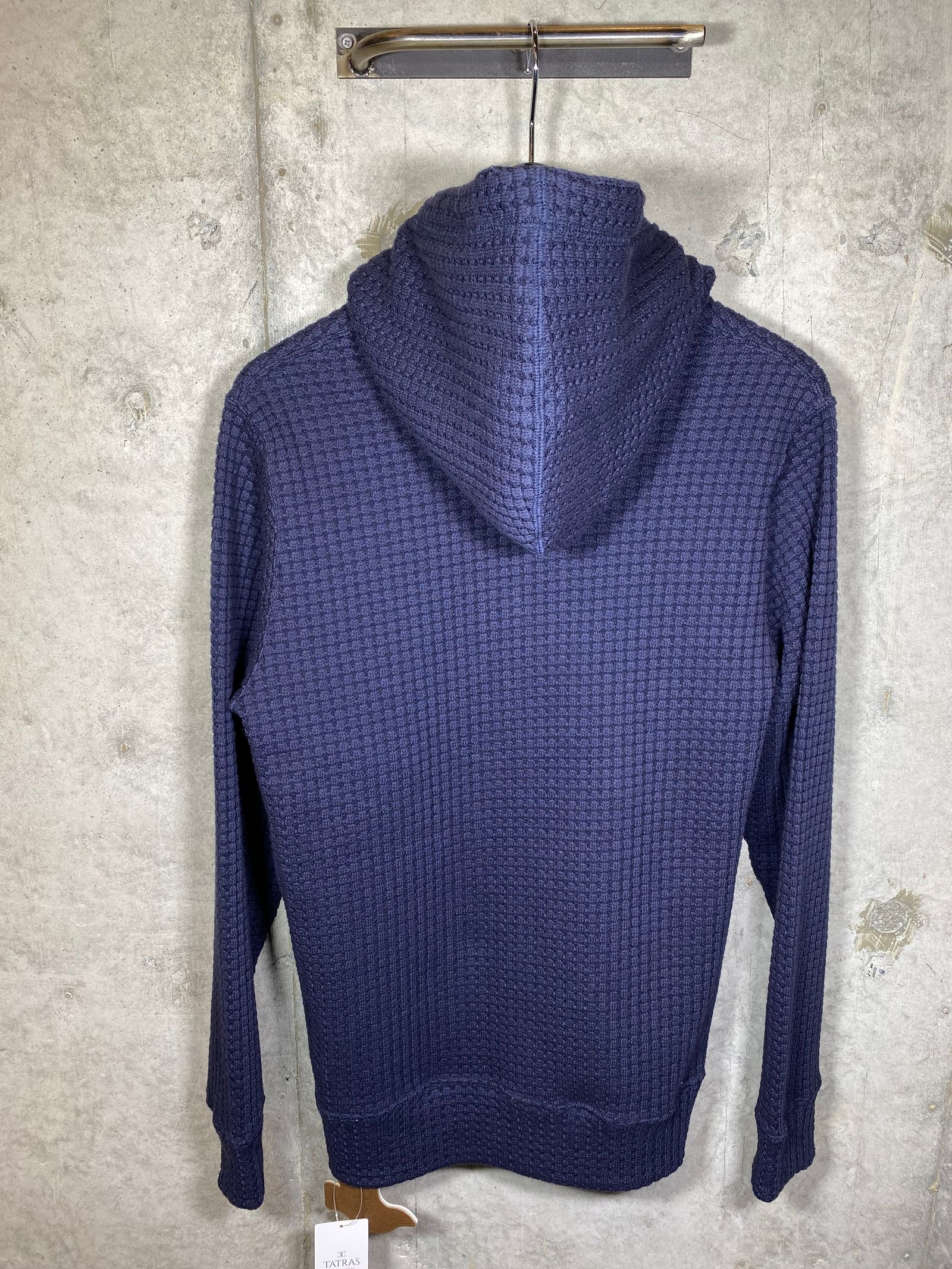 ONI WAFFLE HOODIE/NAVY/MSEA24S5043
