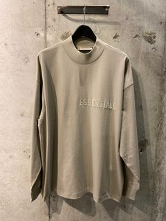 ESSENTIALS L/S Tshirt(SEAL)
