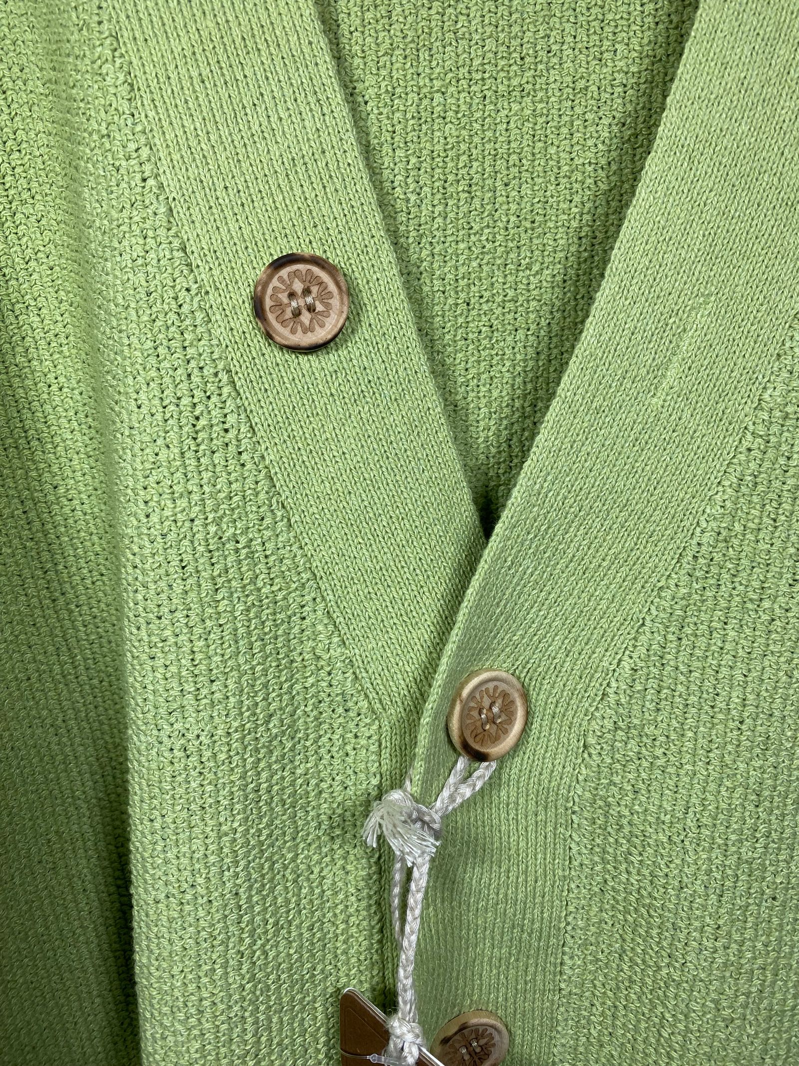 KNIT CARDIGAN/MSEA24S9073/GREEN