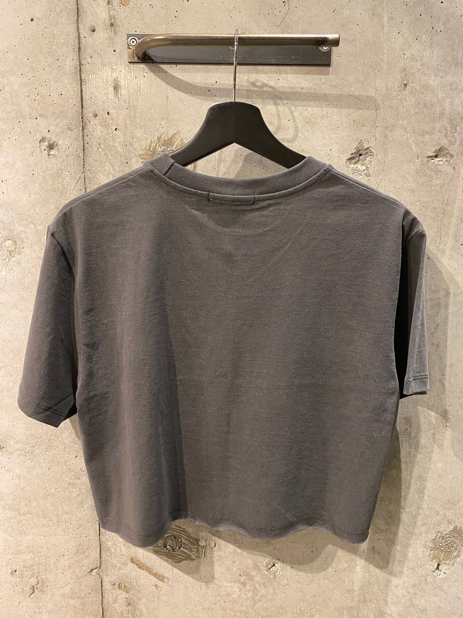 ショート丈TEE/gray