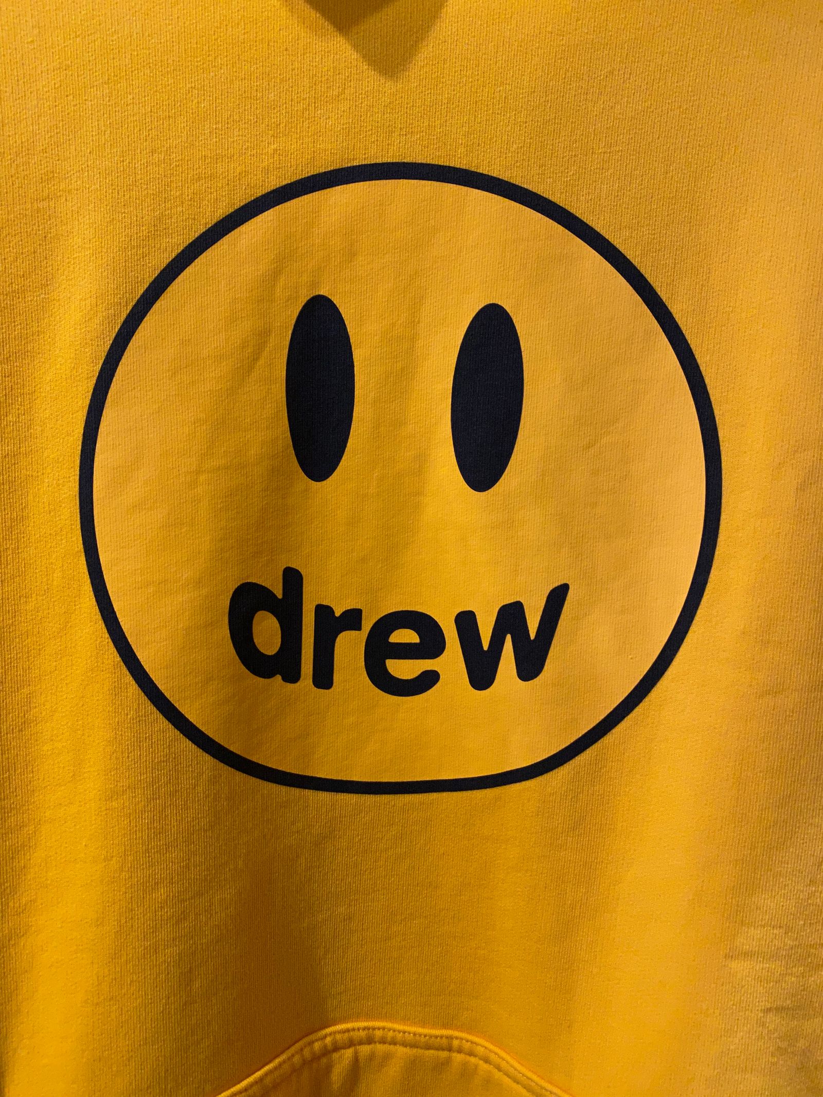 drew house Mascot Hoodie / yellow