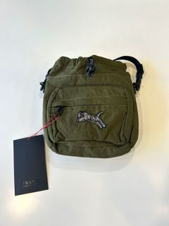 TORA トラ ミニバッグ カーキ