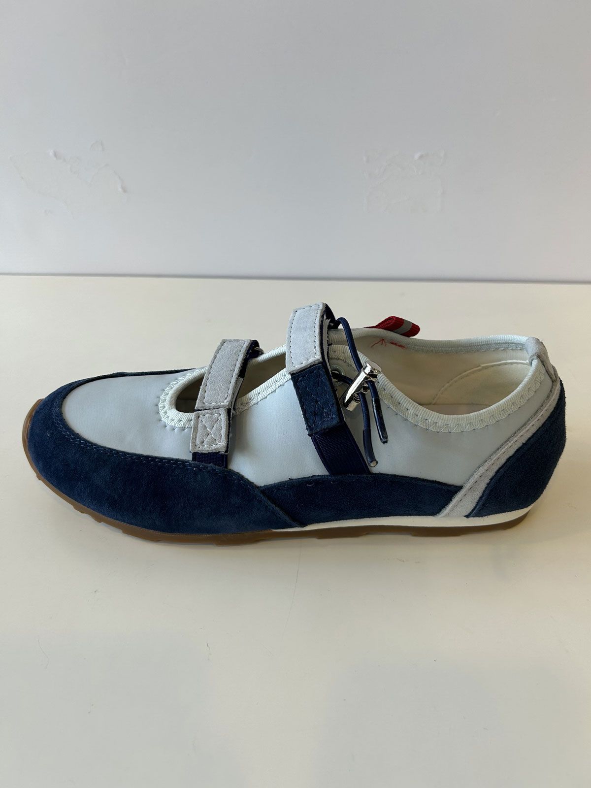 ベルクロスニーカー ブルー