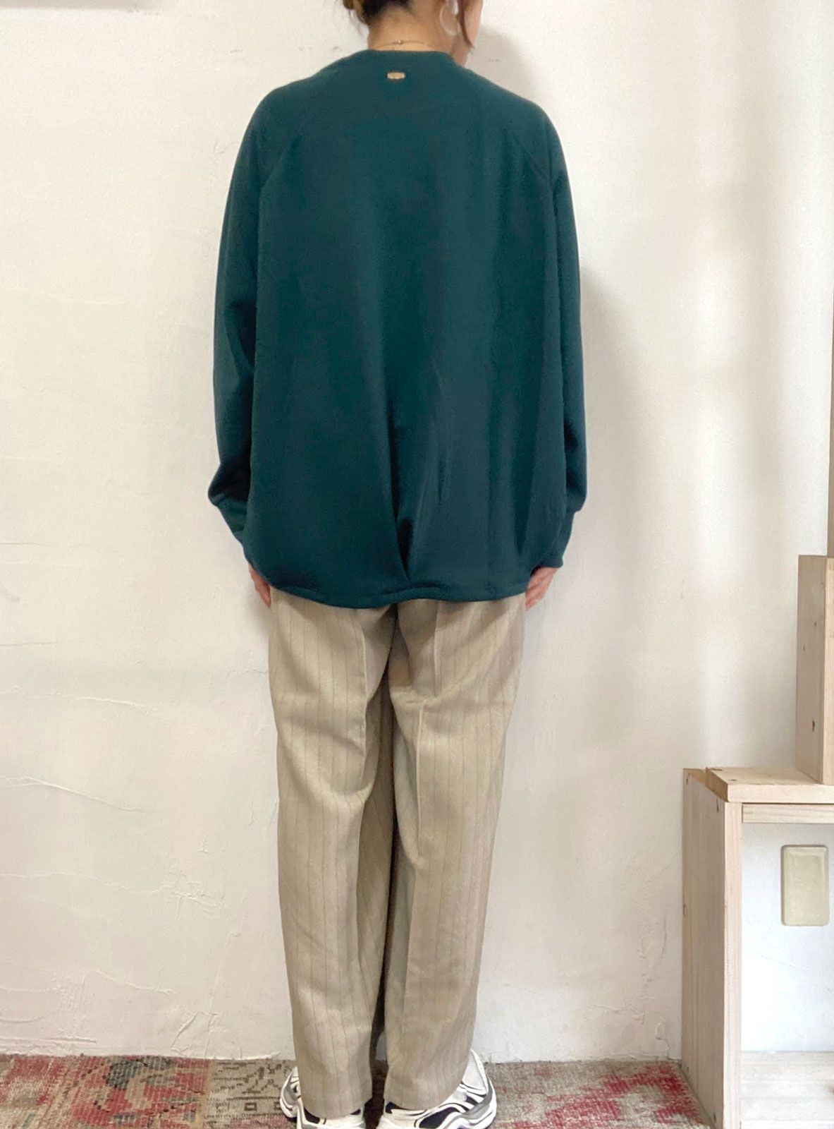 とろみダンボールドルマントップス グリーン