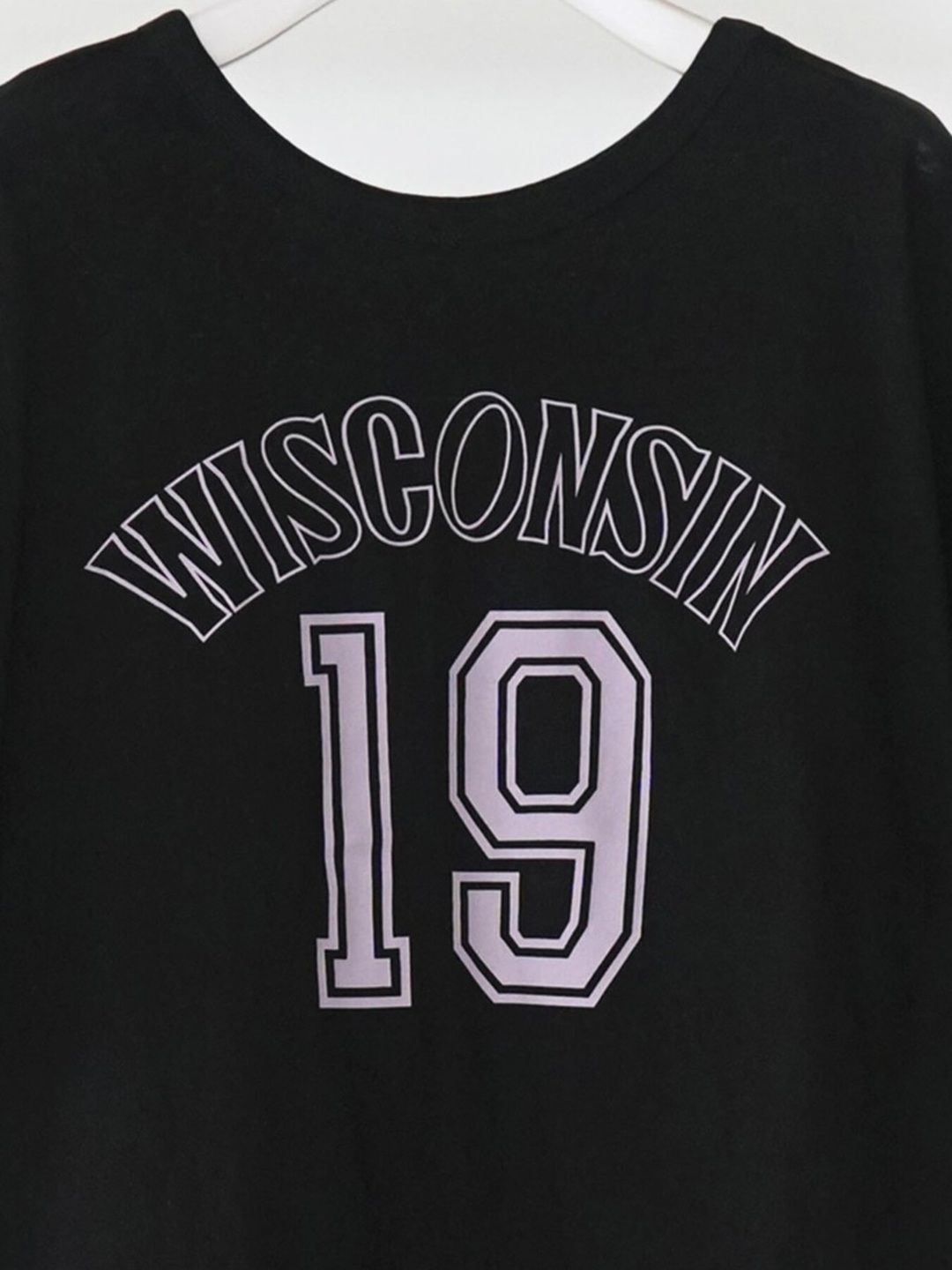 [8463-712KK] ナンバリングTEE ブラック