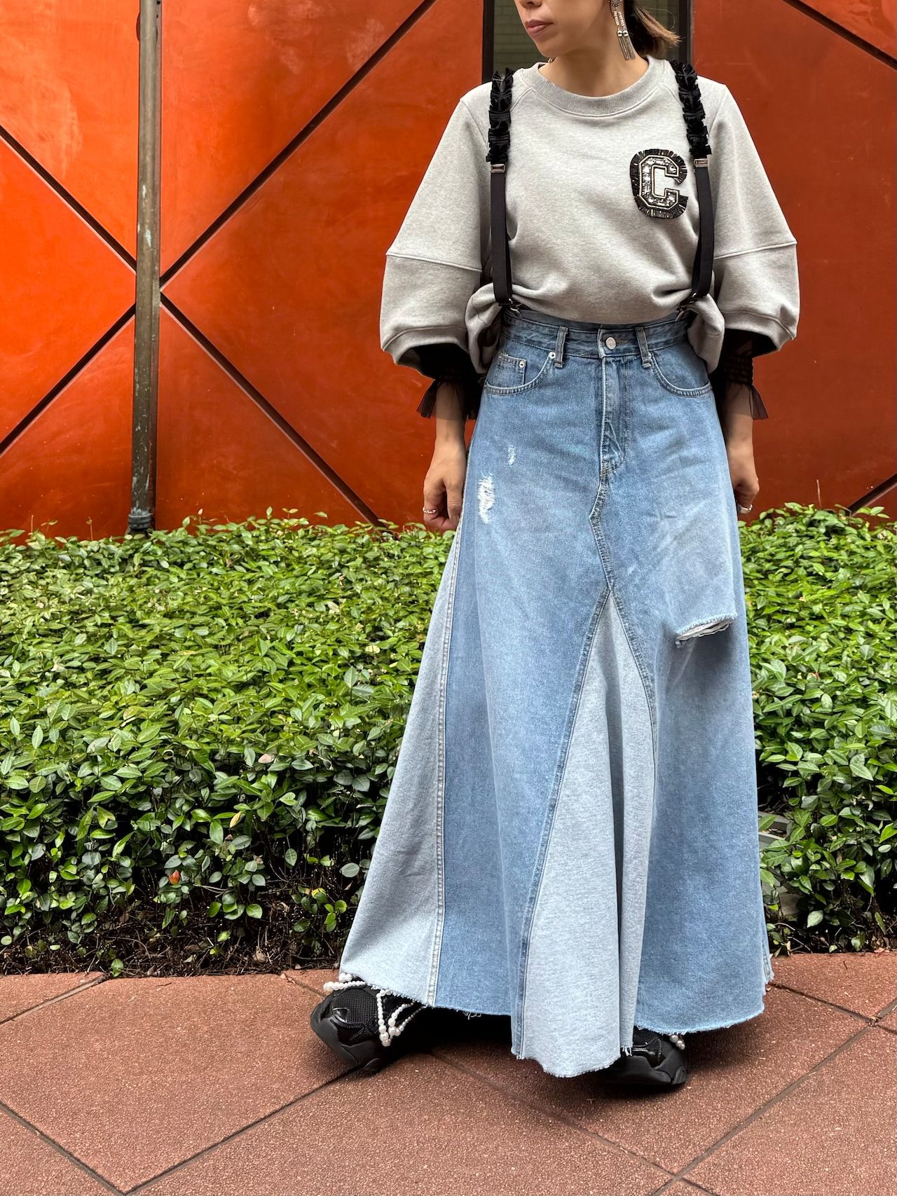 jewel C COCOON TOPS グレージュ