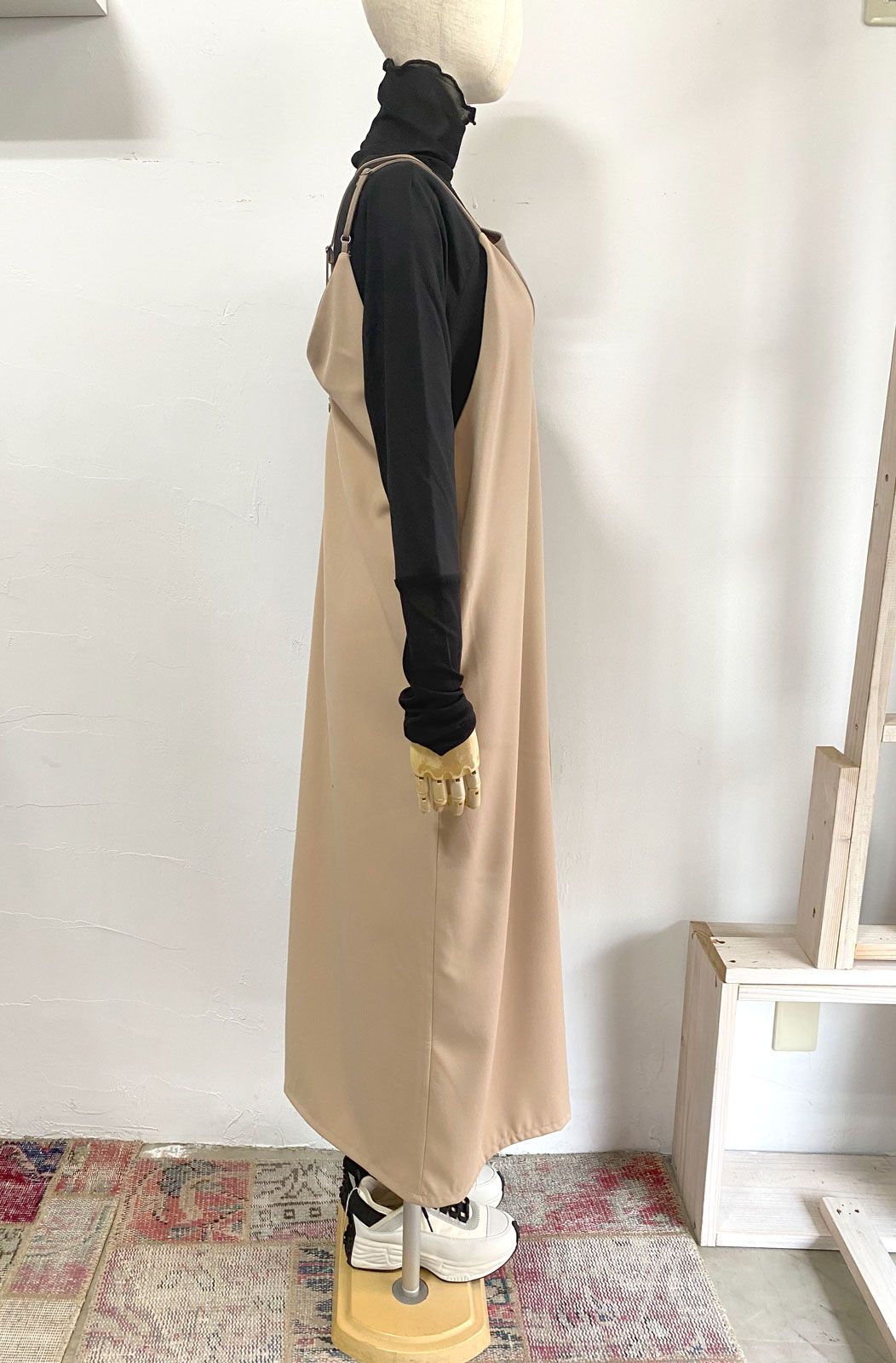 レイヤードキャミワンピース beige
