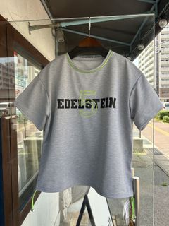 ネオンカラーナンバリングTシャツ グレー