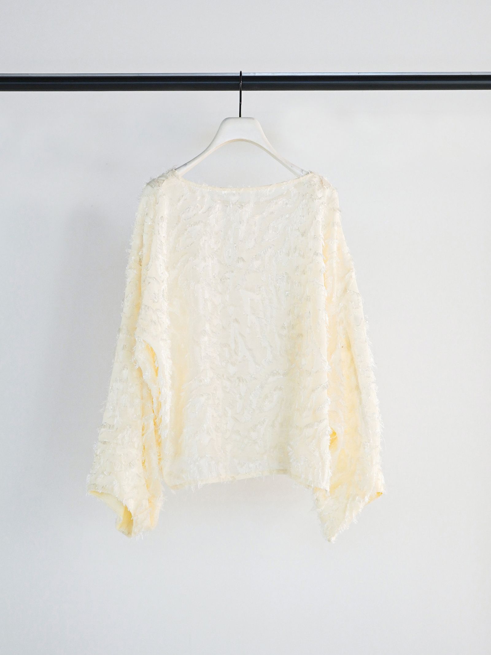 [1561-009KK] メッシュジャガードBL オフホワイト