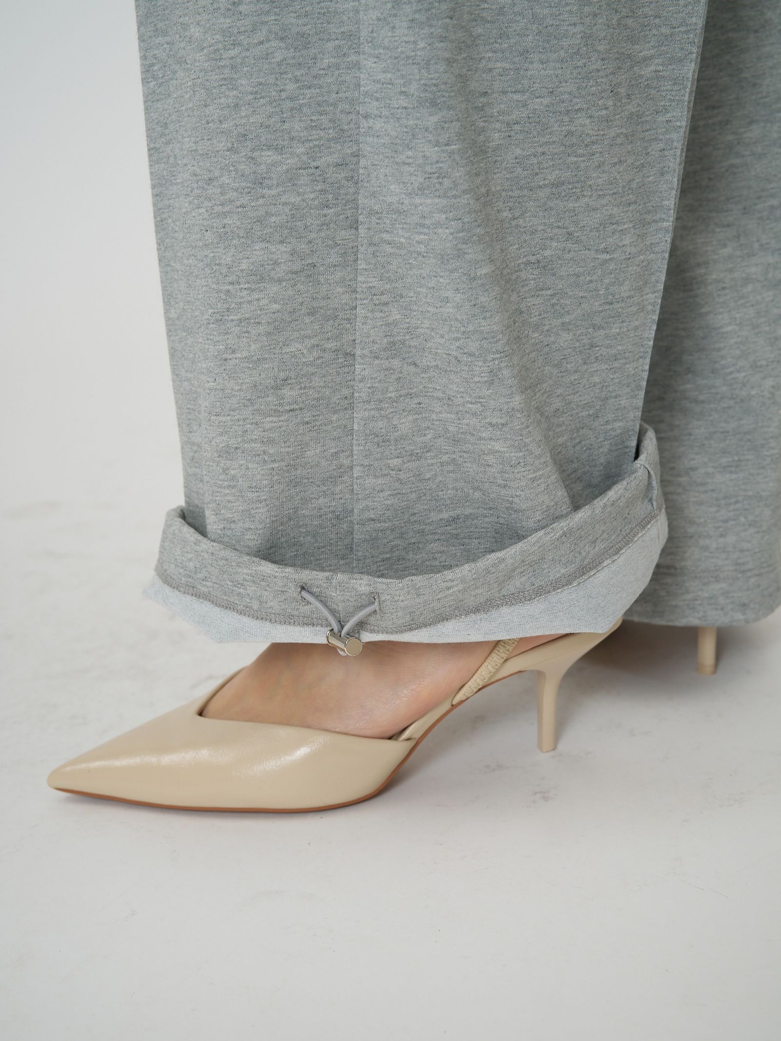 [3261-016KK] 度詰天竺イージーPT グレー