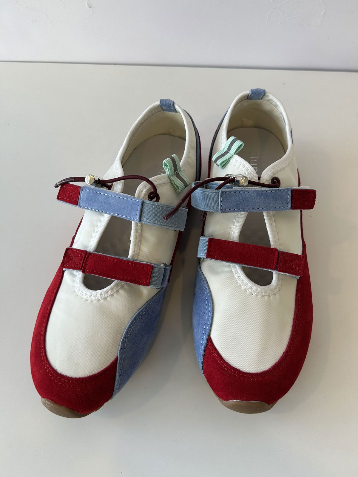 ベルクロスニーカー レッド