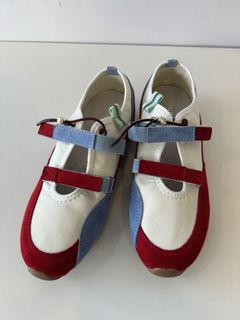 ベルクロスニーカー レッド