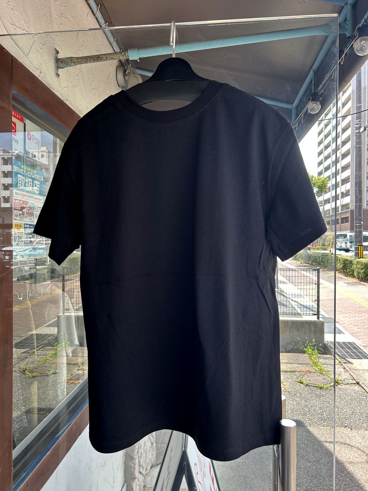 ロゴプリントTシャツ ブラック