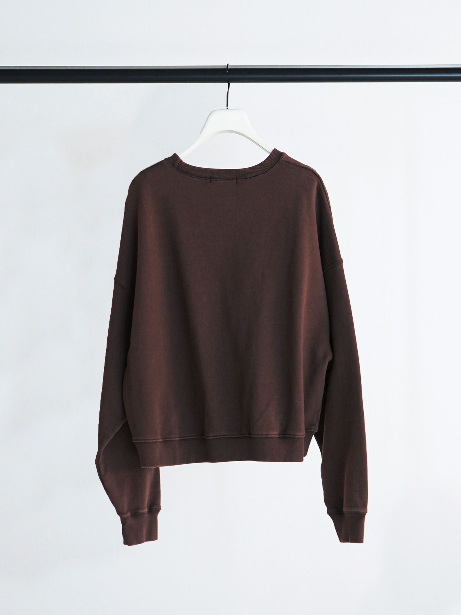 [8454-131KK] RiseミニロゴスウェットPO ブラウン