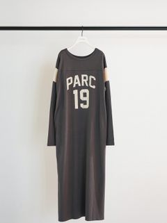 [5461-106KK] ”PARC”プリントロングOP チャコール