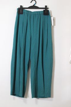 コットンナチュラルエッグパンツ グリーン