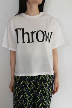 [8452-240KK] BIGロゴ短丈Tee ホワイト