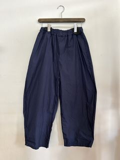 タイプライターエッグパンツ ネイビー