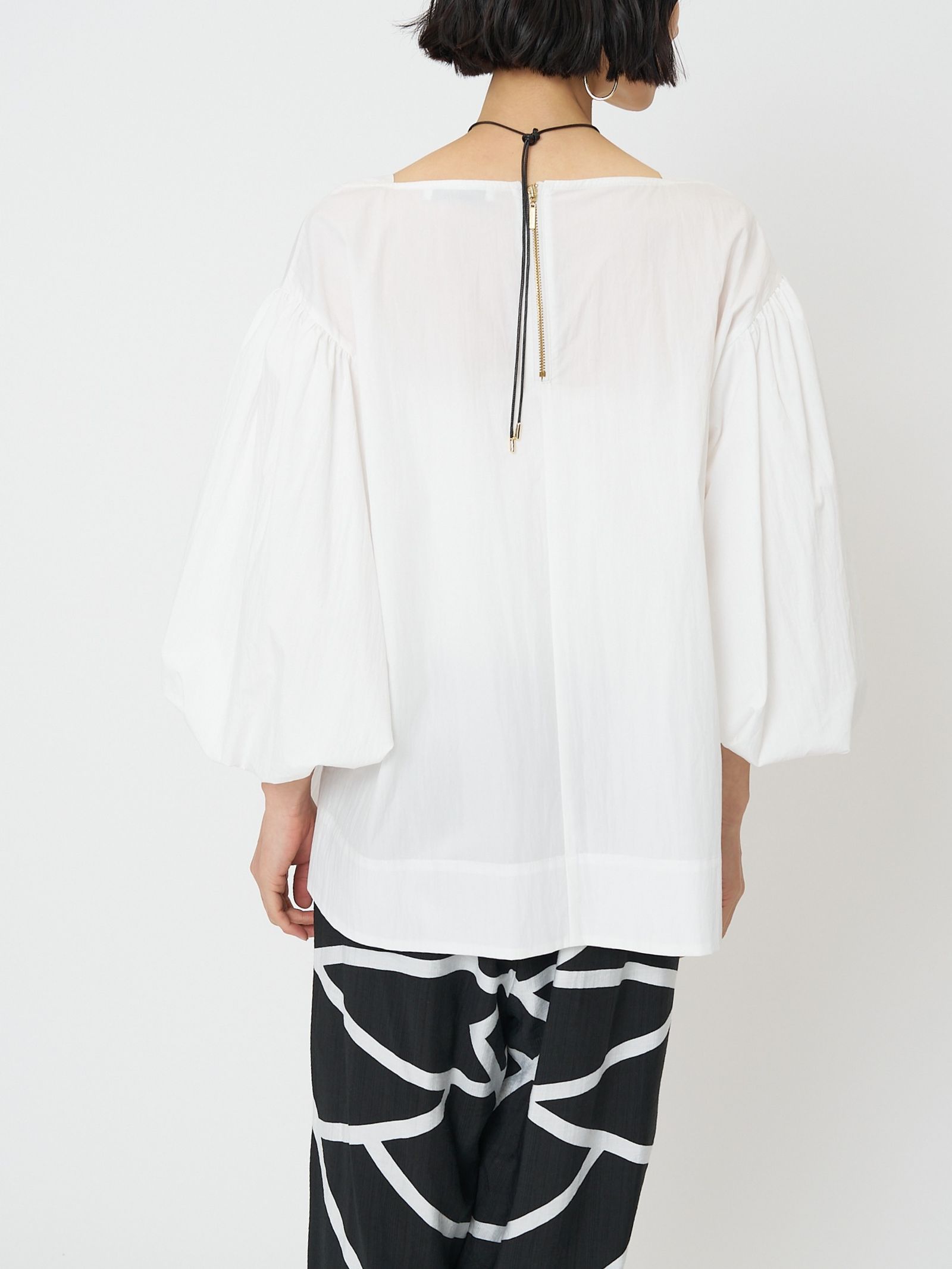 [1261-033MK] バルーンスリーブBL オフホワイト