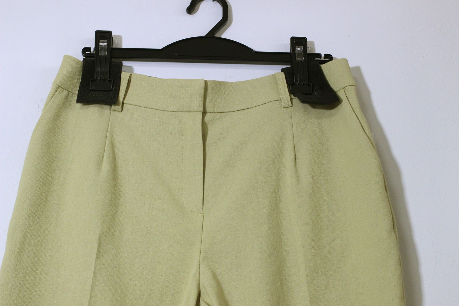 テーパードワイドパンツ レモンイエロー