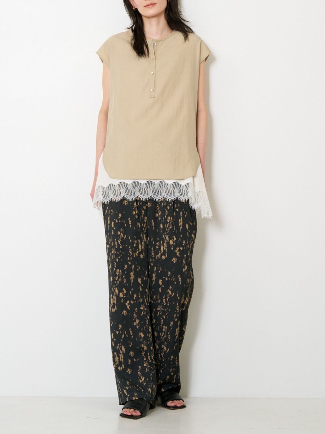 [1563-636MK] クリーンフォルムフレンチSH ライトベージュ