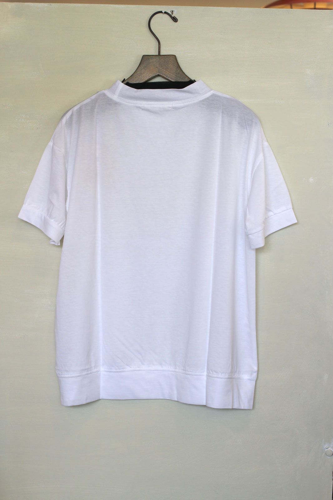 すっきりサラサラ半袖Tシャツ ホワイト