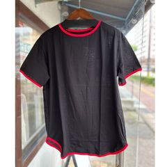 微強燃天竺リンガーT ブラックxレッド
