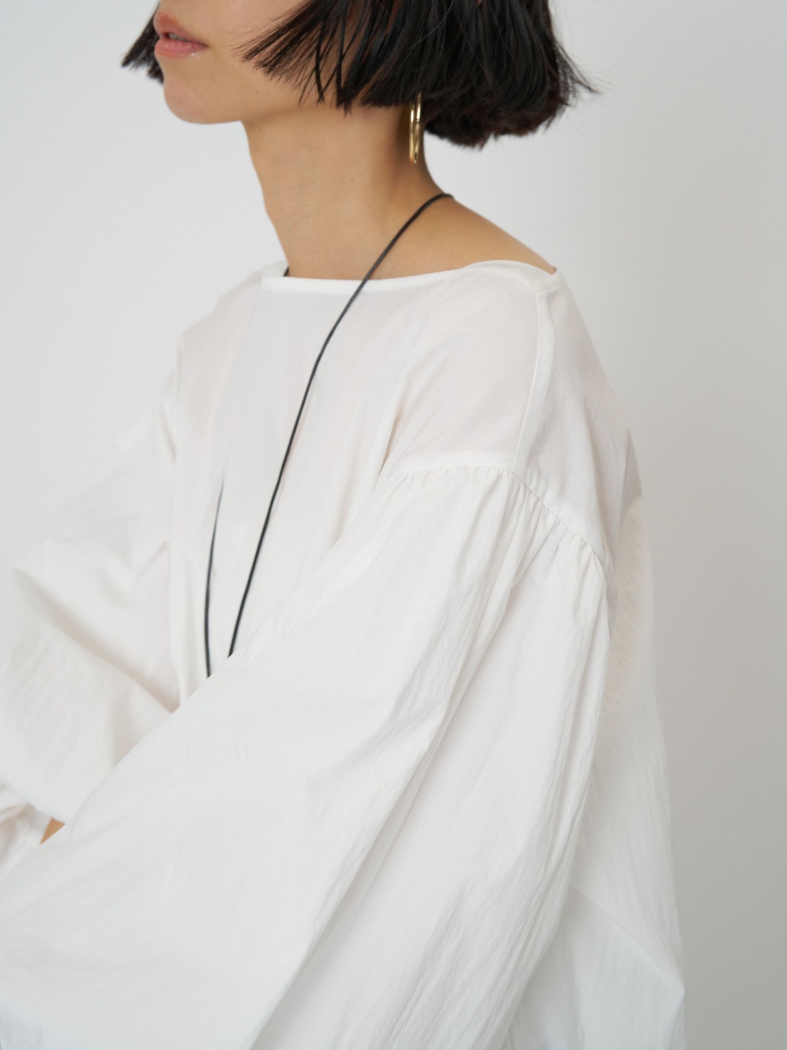 [1261-033MK] バルーンスリーブBL オフホワイト