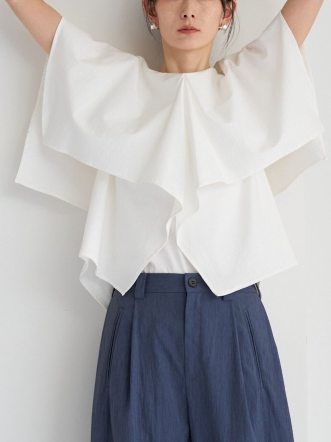 [8863-613KK] ハンカチーフカラーPO ダークグリーン