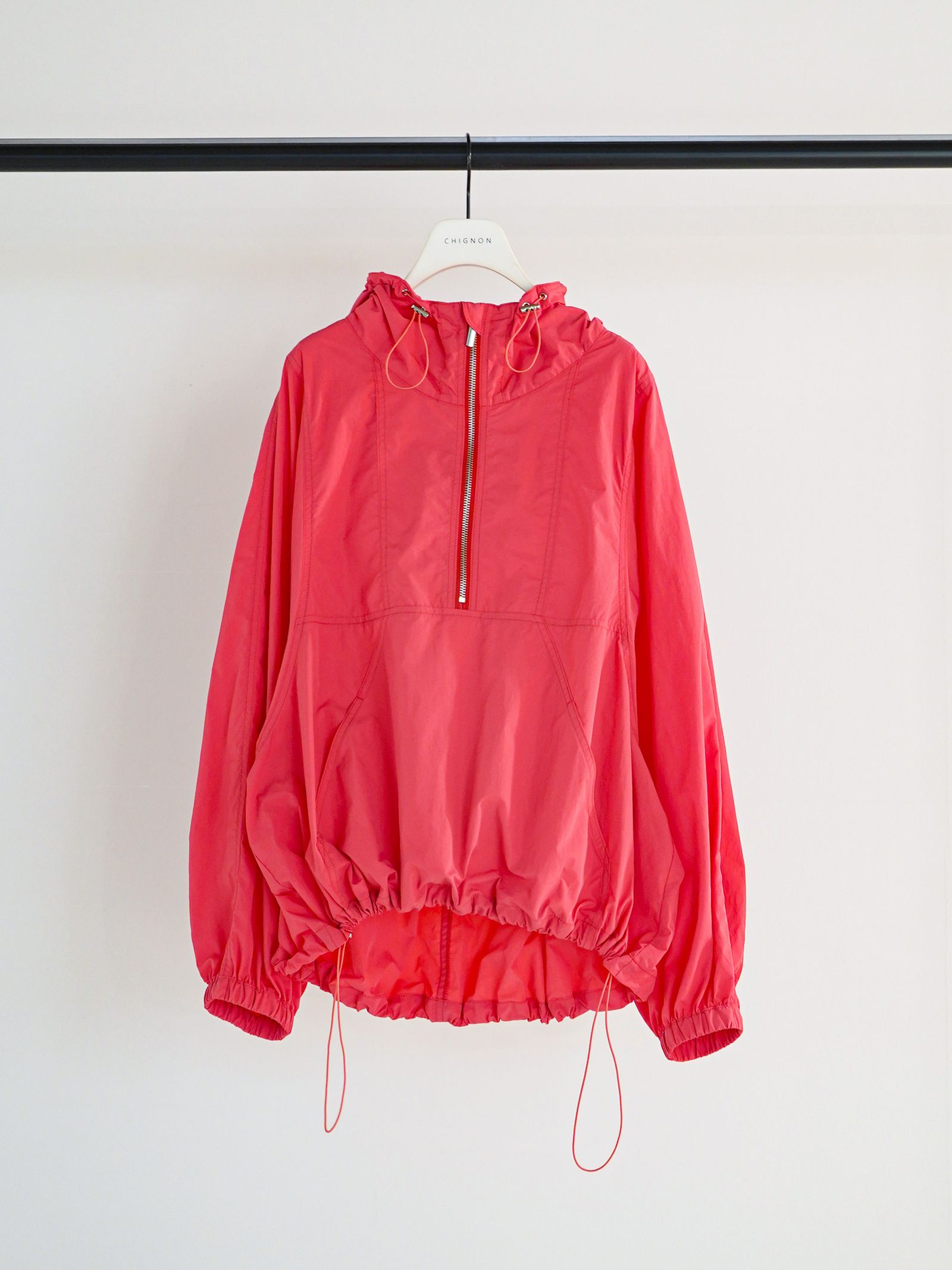 [4261-031MK] ドルマンスリーブアノラック ピンク