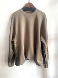 サイドレースドッキングトップス ダークカーキ