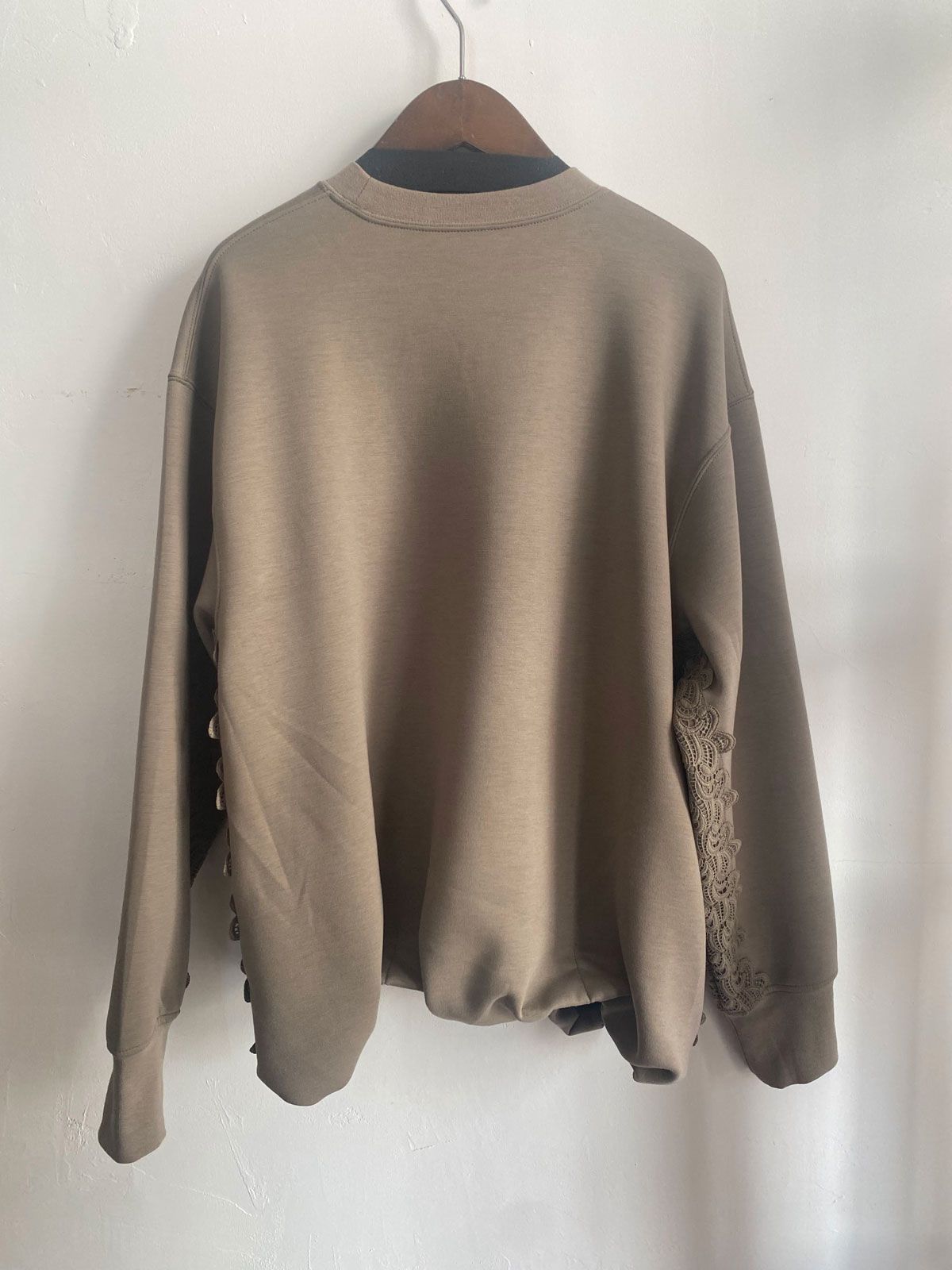 サイドレースドッキングトップス ダークカーキ