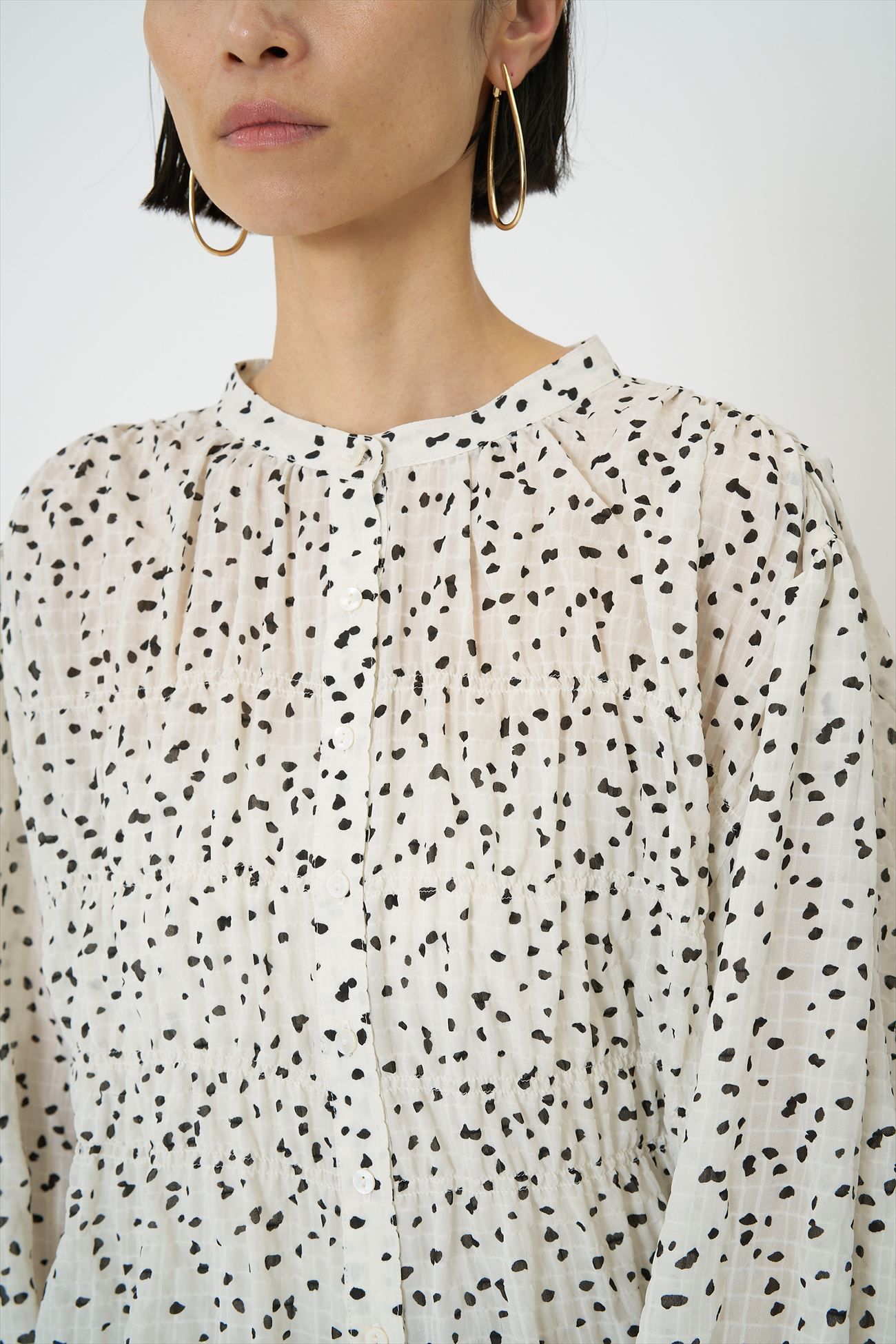 [1961-014KK] ドットシャーリングBL ブラック