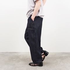 8ozムラデニムクラフトパンツ インディゴ