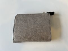 HAK L ZIP SHORT WALLET シルバー