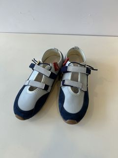 ベルクロスニーカー ブルー