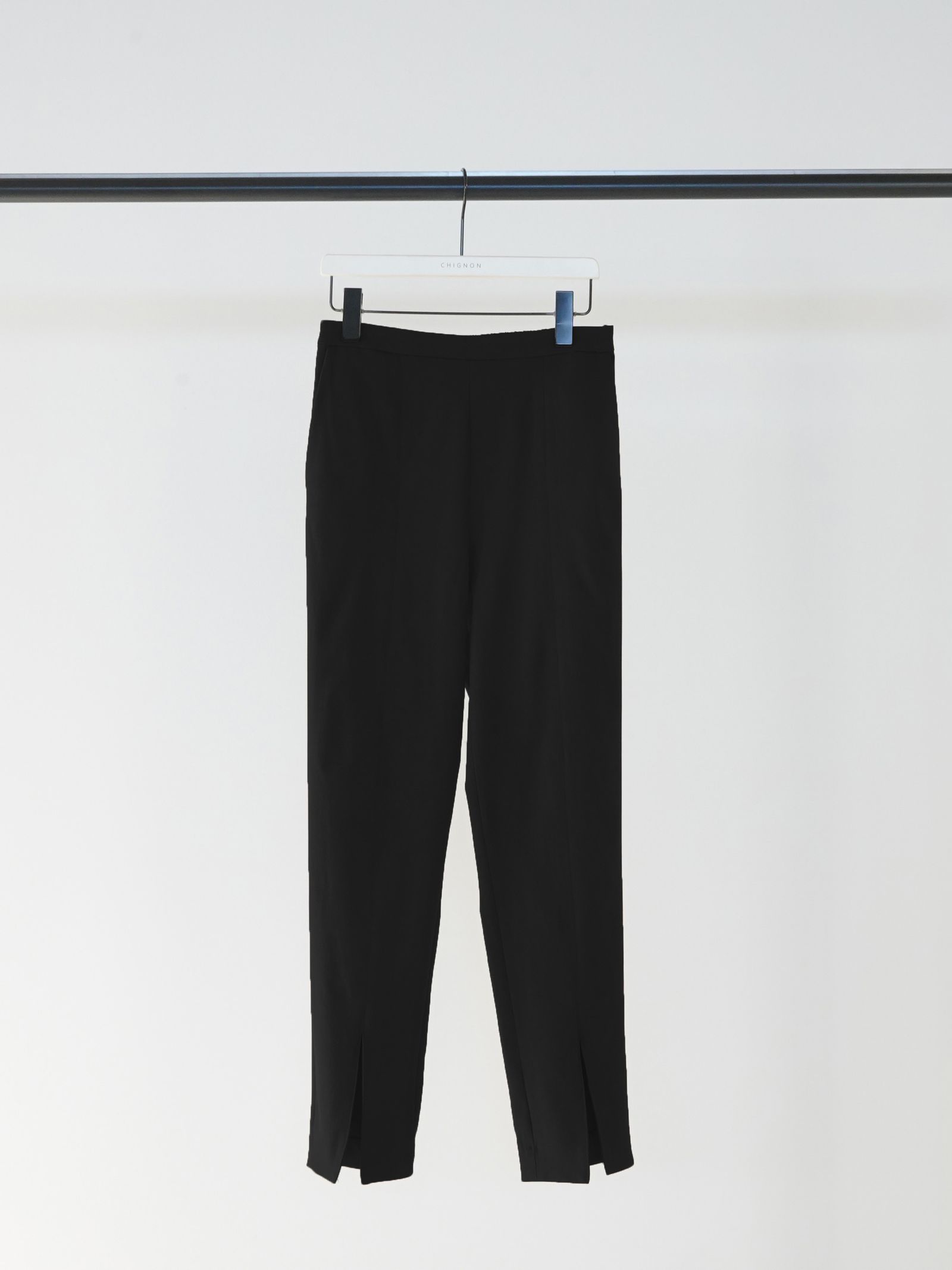 [3862-360BZ] フロントスリットスティックPT ブラック