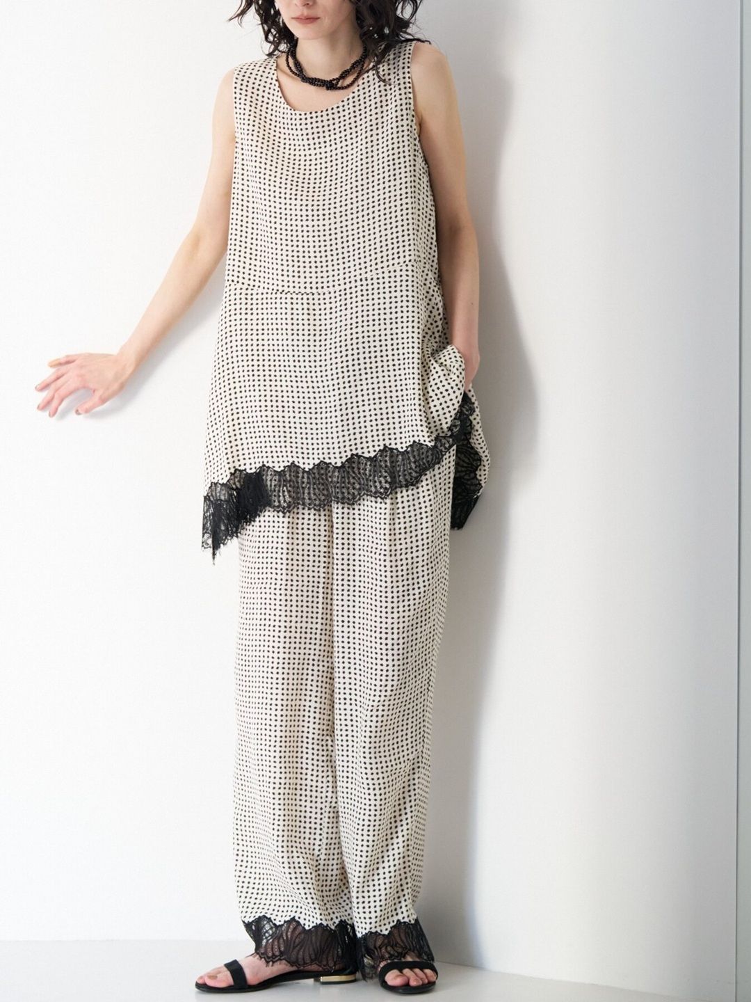 [3563-684NH] レーストリムドットイージPT ブラック