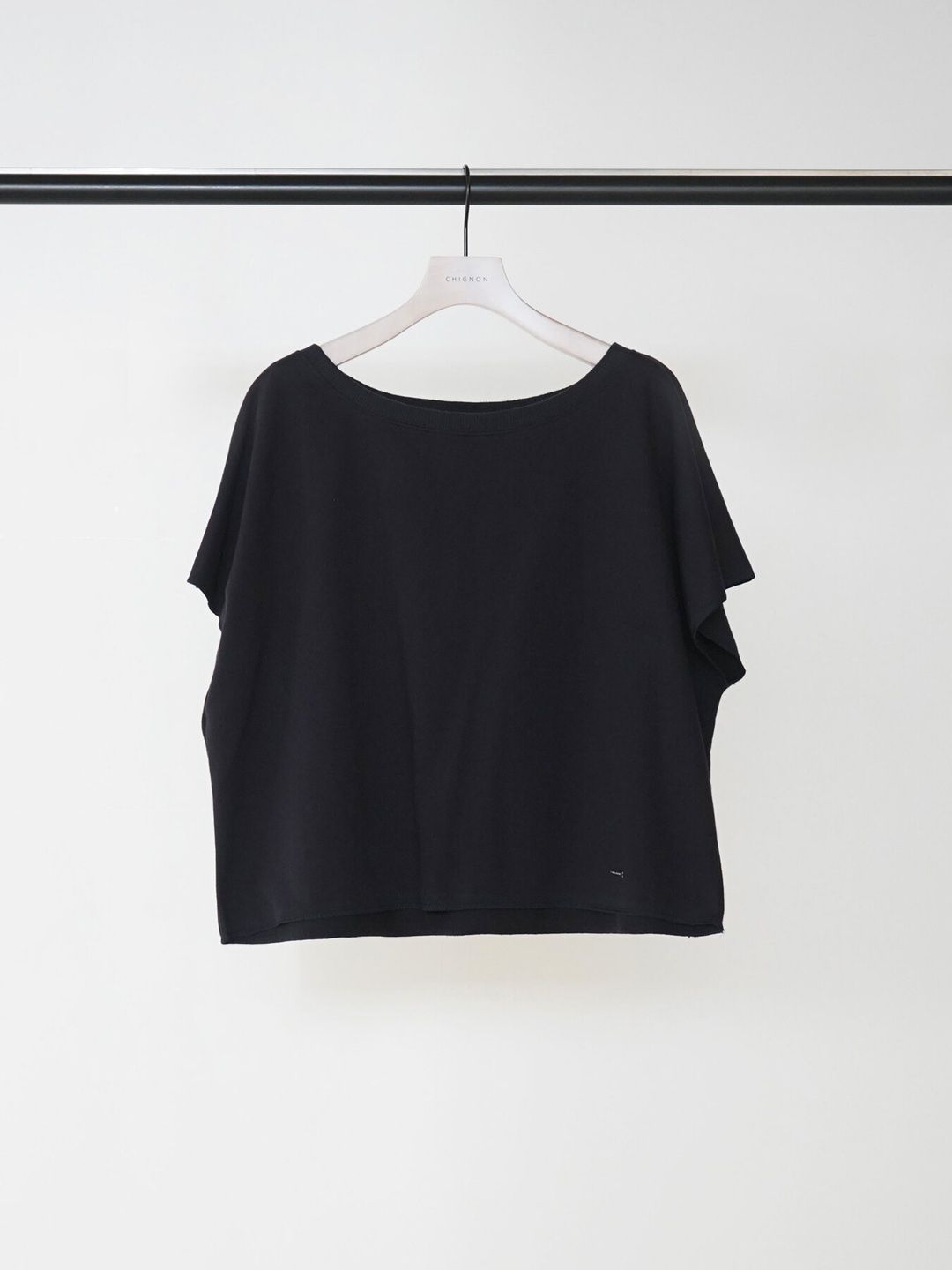 [8463-715KK] ミニ裏毛ルーズプルオーバー ネイビー