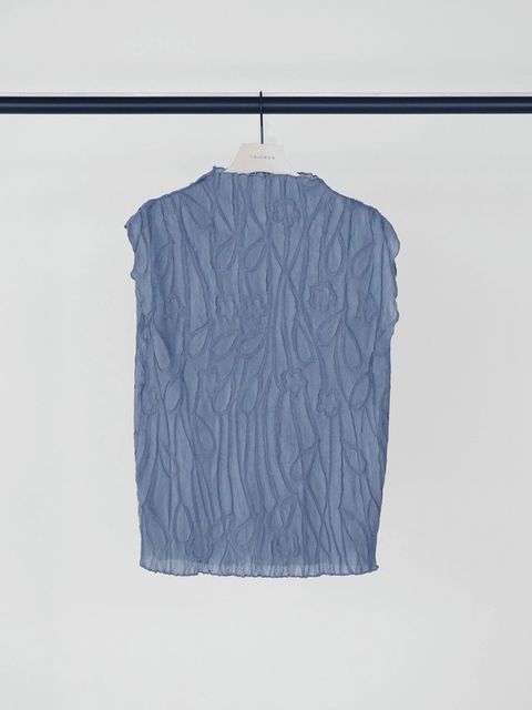 [8563-689BT] モチーフリンクルフレンチPO サックス