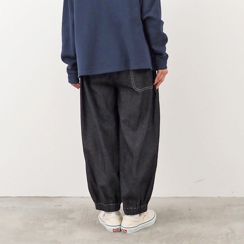 8オンスムラデニムポップパンツ インディゴ