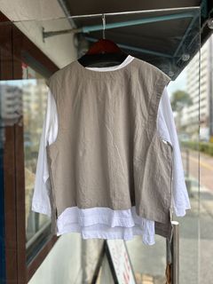 ハンドワッシャーベストレイヤードセット グレー