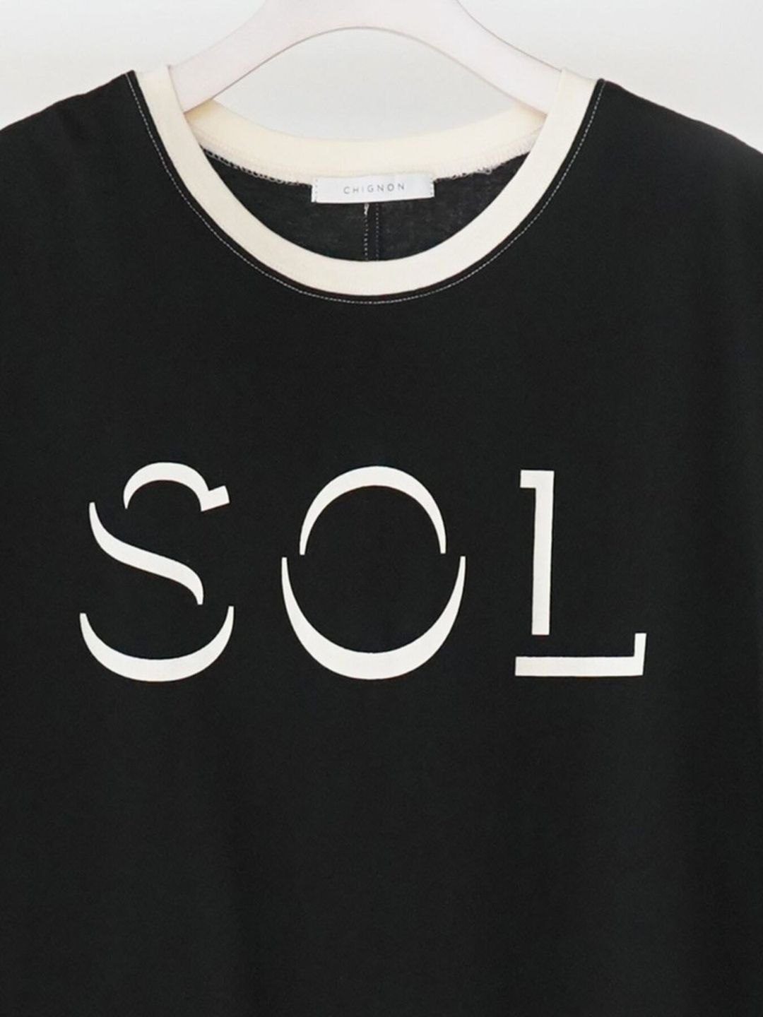 [8463-711KK] "SOL"リンガーフレンチ ブラック