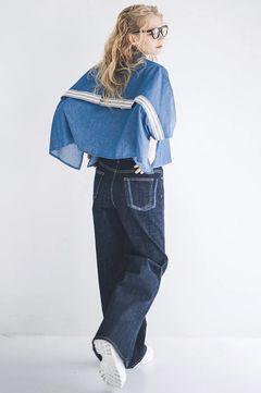 ニューワイドデニム インディゴ