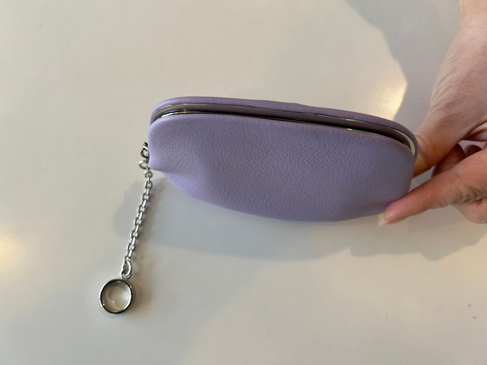 RAC FRAME PURSE SHORT がま口 パステルパープル