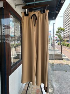 アモーレポンチセミワイドパンツ ベージュ